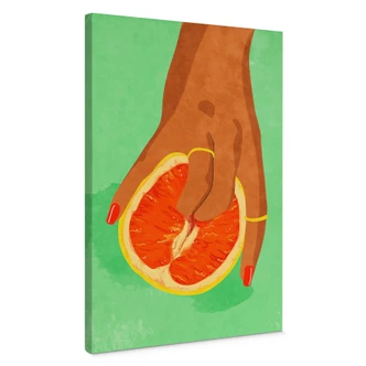 Leinwandbild Sinnliche Berührungen | Feminismus - Oltmanns 