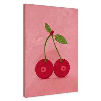 Leinwandbild Sinnliche Kirschen - Oltmanns 