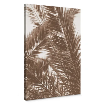 Leinwandbild Palmwedel 