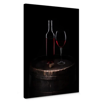 Leinwandbild Perfoncio - Rotwein für Genießer Leinwandbild Perfoncio - Rotwein für Genießer