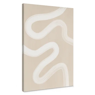 Canvasbillede One Line Art - Blid strøm - Ristova 