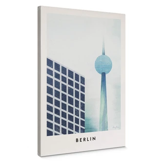 Canvas Rivers - Modern Berlijn 