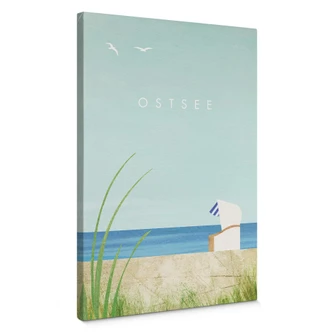 Leinwandbild Rivers - Ostsee 