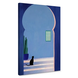 Stampa su tela Rivers - Black Cat Stampa su tela Rivers - Black Cat