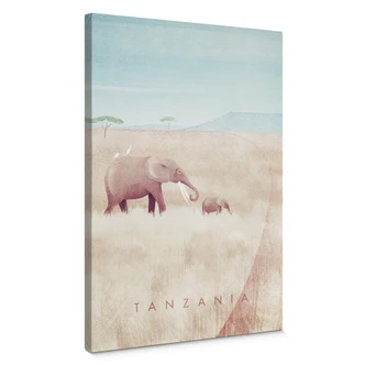 Canvas Rivers - Tanzania 