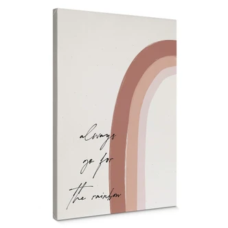 Lienzo uplusmestudio - Apuesta siempre por el Arco Iris 