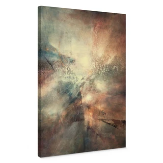 Lienzo Niebla abstracta en luz dorada - Schmucker 