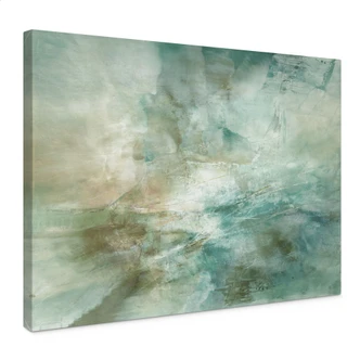 Lienzo con impresión artística - Luz de niebla verde salvia - Schmucker 