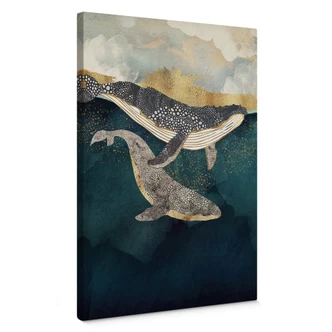 Leinwandbild SpaceFrog Designs - Verbundenheit Leinwandbild SpaceFrog Designs - Verbundenheit