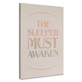 Leinwandbild Filmzitat aus Dune - The Sleeper must awaken 