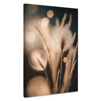 Obraz na płótnie Trawy boho w złotym świetle - Treechild 