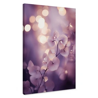Canvastavla Delikat orkidé i lila - Treechild 