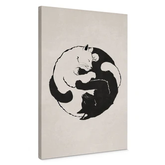 Canvas Katte Ying & Yang - Tunaboylu 