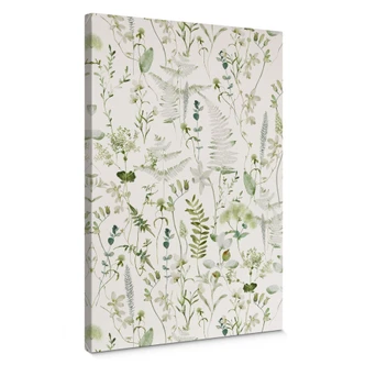 Cuadro lienzo hierbas y flores silvestres - UN Designs 