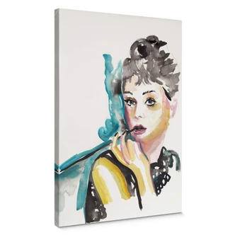 Leinwandbild Verbaan - Audrey is the Prize 