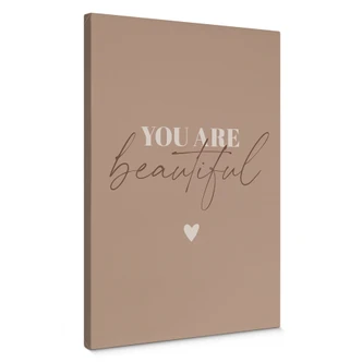 Canvas You are beautiful 