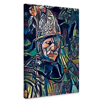 Tableau sur toile  Zamart - Hommage à Rembrandt - L'homme 