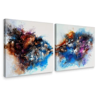 Fedrau - Strength Canvas print (2 parts) 