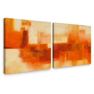 Schüßler - Cosmic Connection Canvas print (2 parts) 