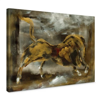 Leinwandbild Niksic - Der goldene Stier 