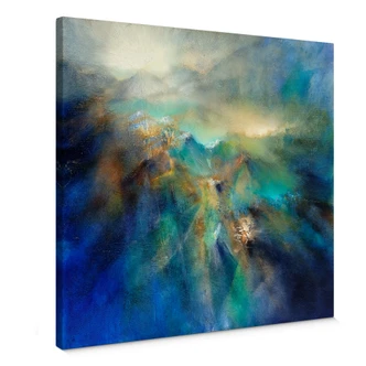 Obraz na płótnie Schmucker - Ponad górskimi szczytami 