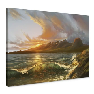 Canvas Aerroscape - England: Seven Sisters 