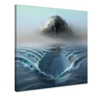 Lienzo aerroscape - Barco fantasma 