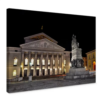 Tableau sur toile - Opéra national bavarois de Munich 