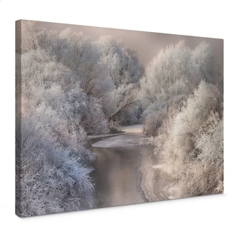 Stampa su tela Bela - Paesaggio invernale 
