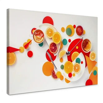 Obraz na płótnie Belenko - Suprematic Lemon Ice Tea  