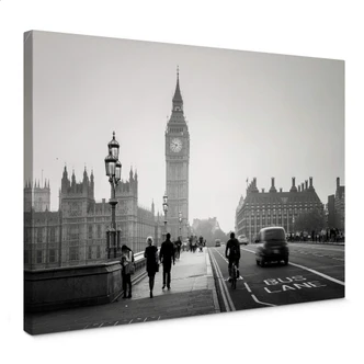 Canvas Big Ben in London 