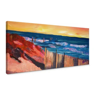 Leinwandbild Bleichner - Die Hamptons - Panorama 