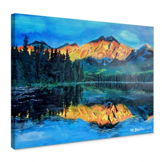 Leinwandbild Bleichner - Kanada - Der Jasper Nationalpark 