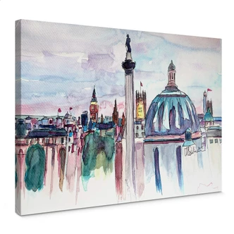 Leinwandbild Bleichner - London Skyline 