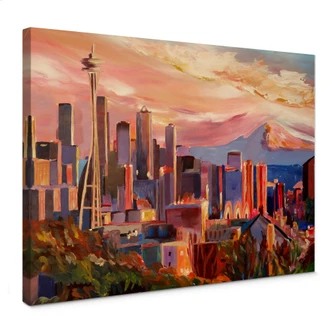 Leinwandbild Bleichner - Seattle 