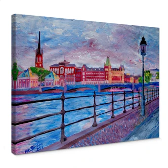 Leinwandbild Bleichner - Stockholm 
