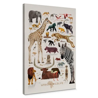 Leinwandbild Braun - Africa 