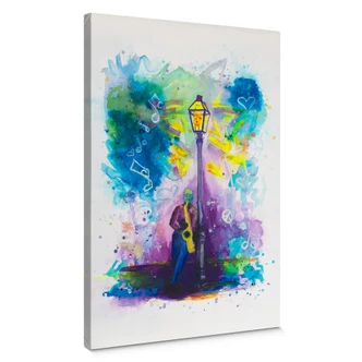 Lienzo - Buttafly El amor está en el aire  