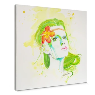 Lienzo Buttafly - Natural Girl 