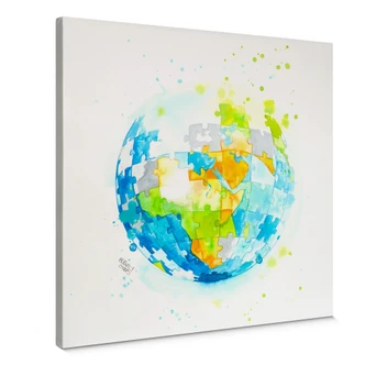 Lienzo Buttafly - Worldpuzzle 