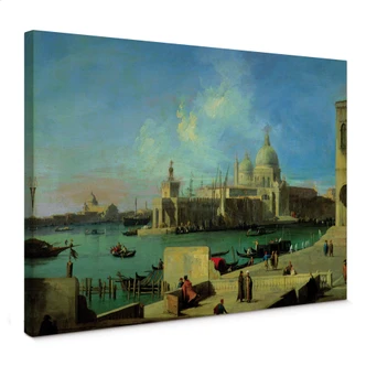 Leinwandbild Canaletto - Santa Maria della Salute 
