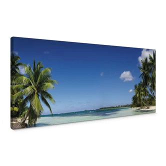 Leinwandbild Carribean Flair - Panorama 