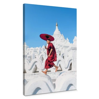 Lienzo Colombo - El monje bailarín 