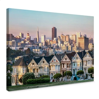 Canvas Colombo - Skyline van San Francisco 