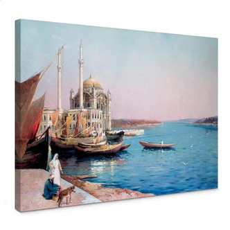 Leinwandbild Dellepiane - An den Ufern des Bosporus 