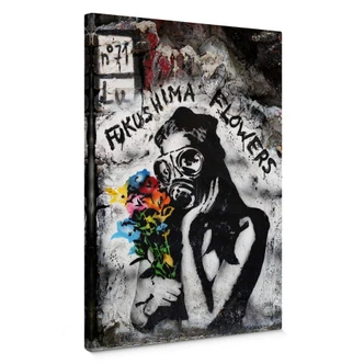 Fukushima Flowers Canvas print 