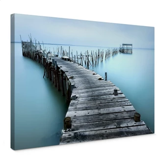 Tableau sur toile García - Passerelle contemplative 