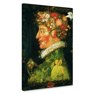 Leinwandbild Arcimboldo - Der Frühling 
