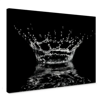 Obraz na płótnie krople wody Obraz na płótnie krople wody