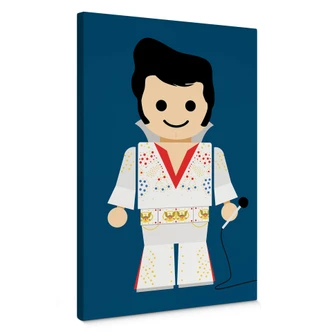 Leinwandbild Gomes - Elvis Spielzeug 
